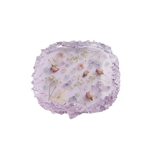 Square Crystal Edge Trinket Dish Silicone Mold - Ideas Decor Shop