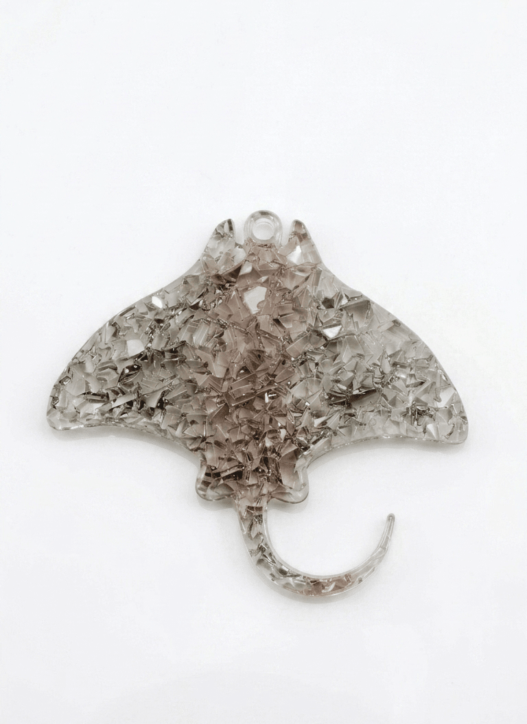 Stingray Silicone Mold – Druzy Crystalline Texture - Ideas Decor Shop