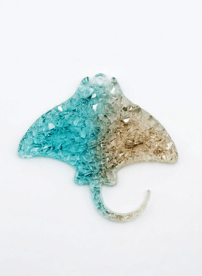 Stingray Silicone Mold – Druzy Crystalline Texture - Ideas Decor Shop