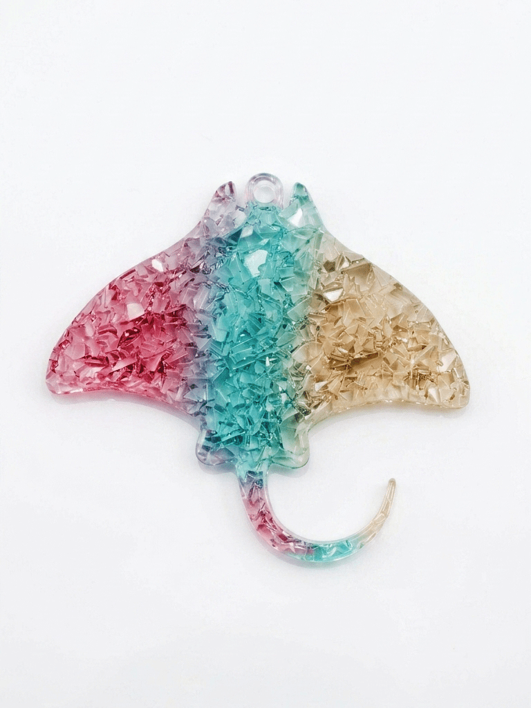 Stingray Silicone Mold – Druzy Crystalline Texture - Ideas Decor Shop