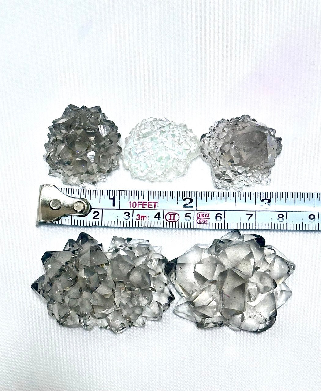 Stunning 5pcs Resin Crystal Cluster Jewelry Silicone Mold Set - Ideas Decor Shop