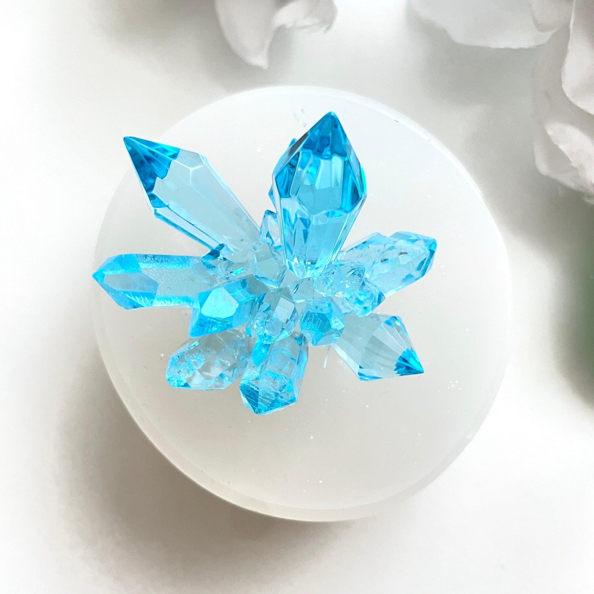 Stunning Crystal Cluster Silicone Mold for Perfect Resin Art Creations - Ideas Decor Shop