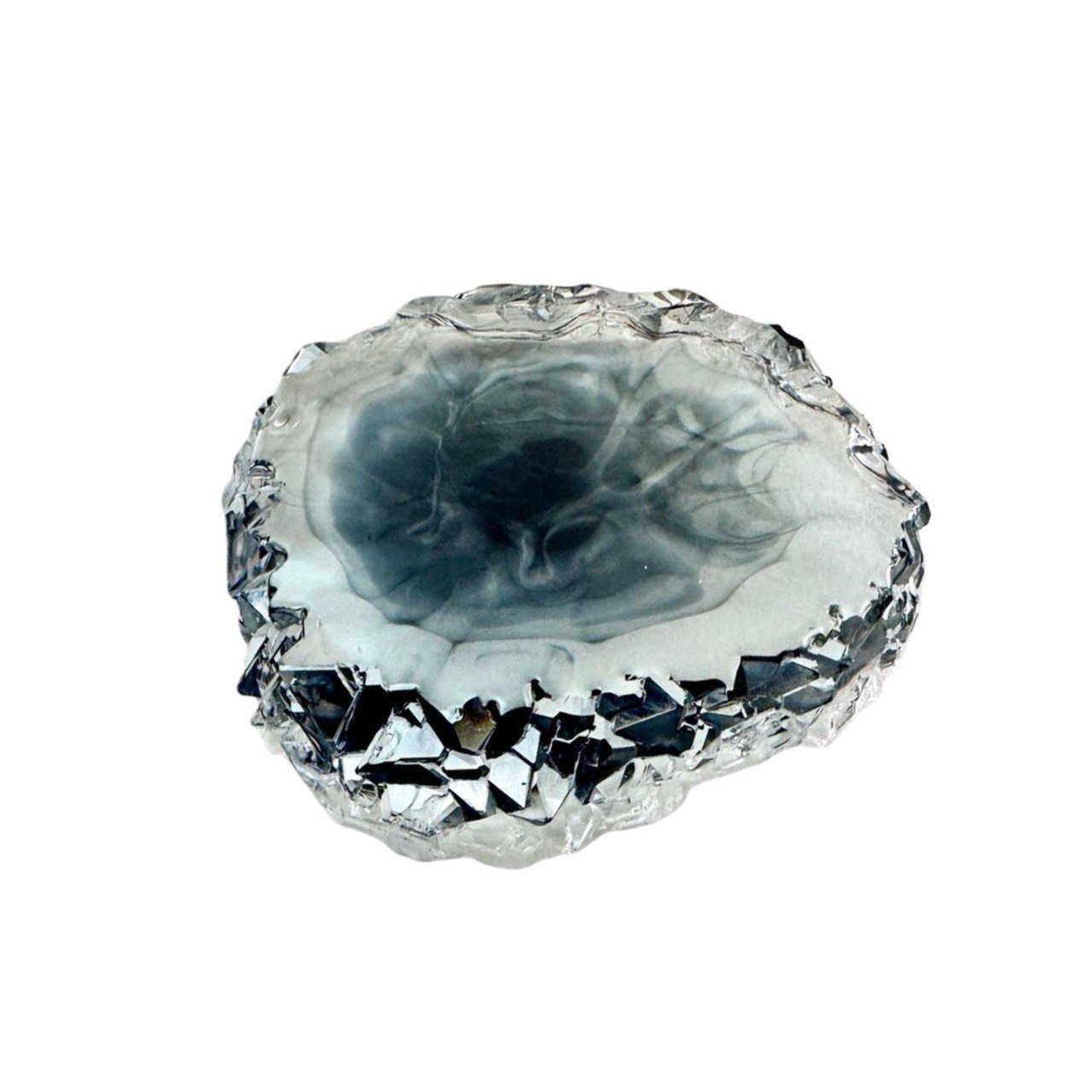 Stunning Crystal Edge Coaster Silicone Mold - Ideas Decor Shop