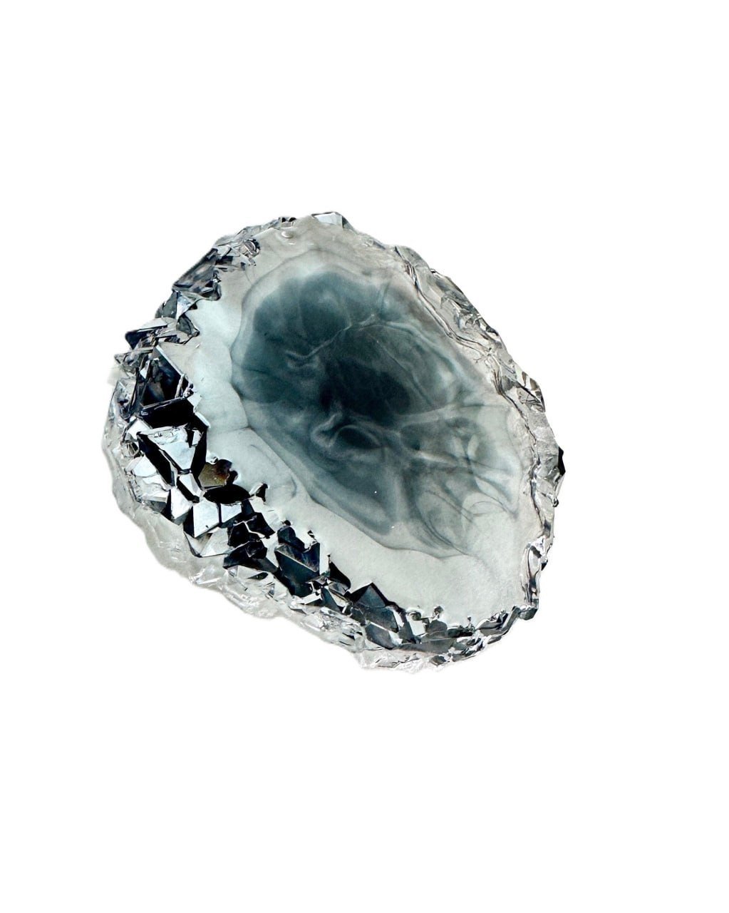 Stunning Crystal Edge Coaster Silicone Mold - Ideas Decor Shop
