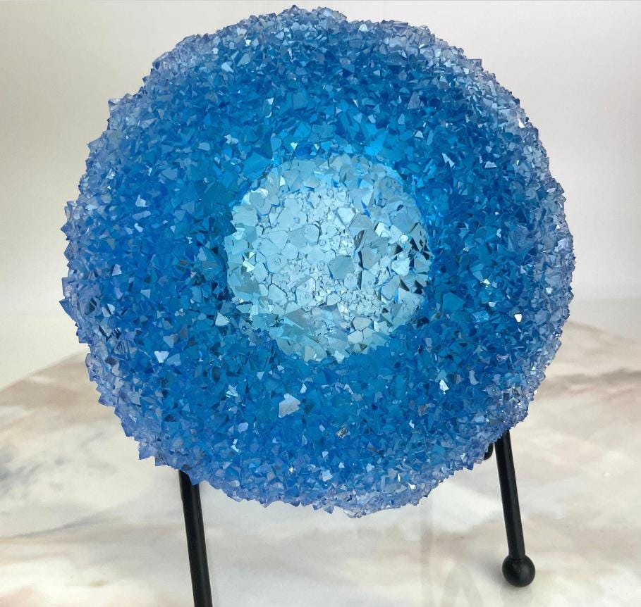 Stunning Crystal Holder Mold – Jewelry or Tea Light Resin Craft Tool - Ideas Decor Shop