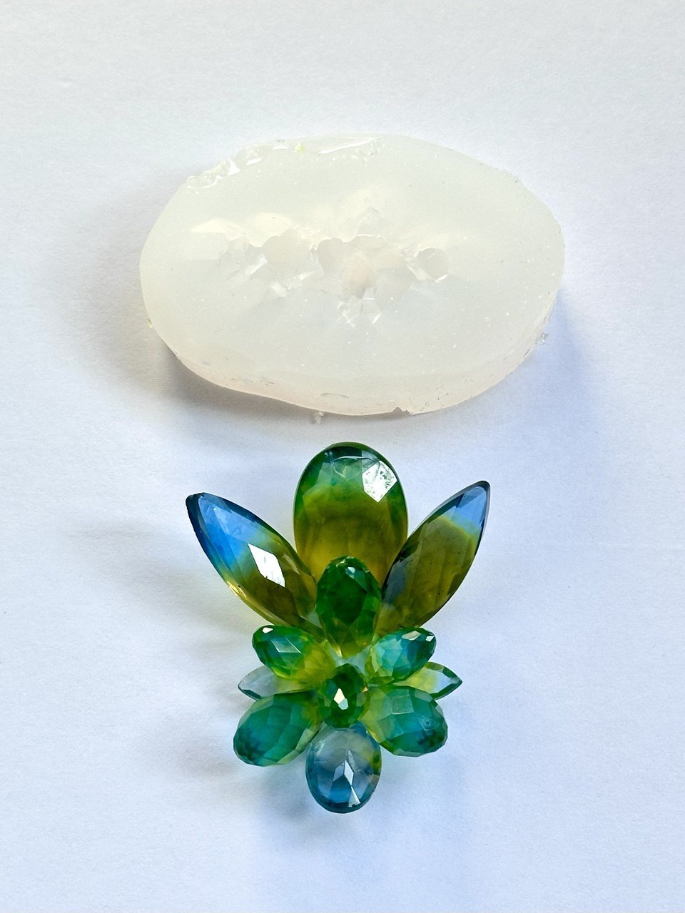 Stunning crystal Resin Decor Mold - Crystal Cluster Mould - Ideas Decor Shop