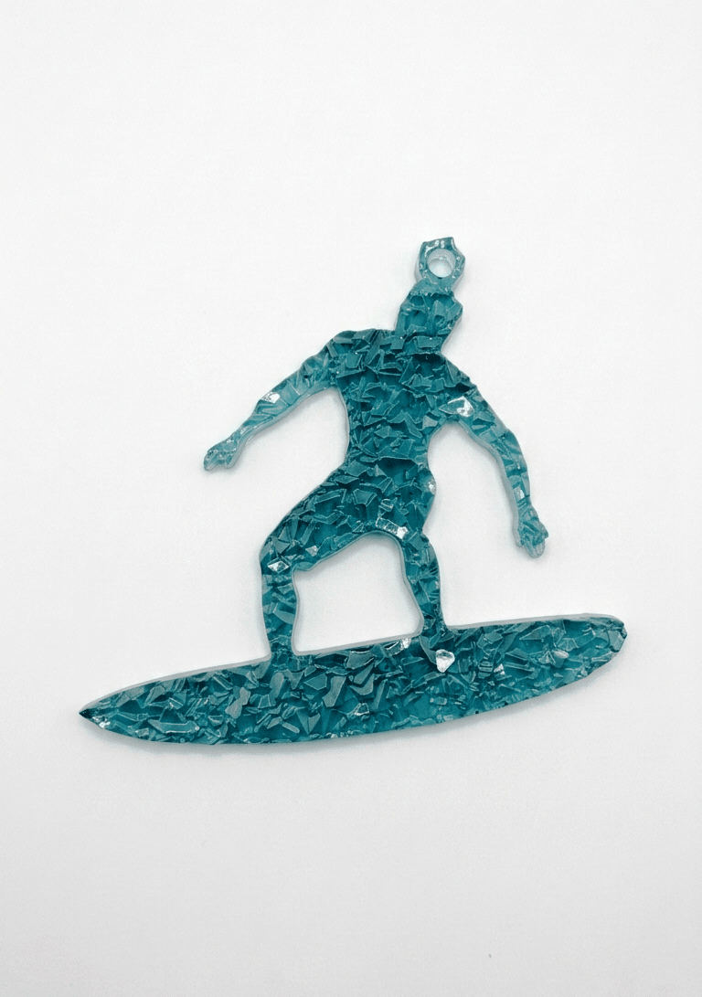 Surfer Silicone Mold – Druzy Crystalline Texture - Ideas Decor Shop