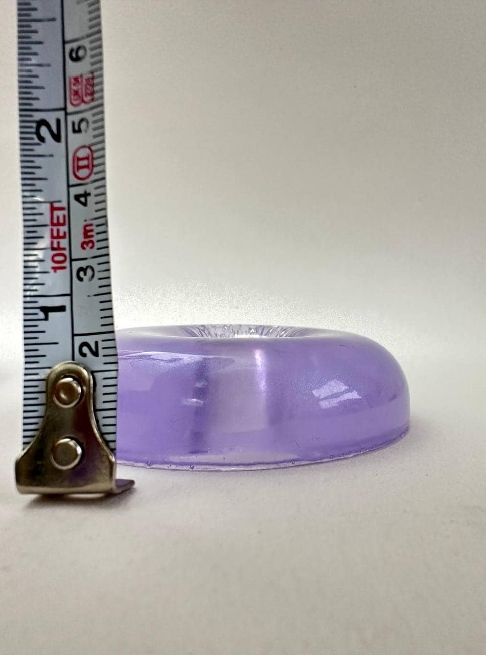 Unique Resin Druzy Ornaments Mold - Crystal Donut Geode Design - Ideas Decor Shop