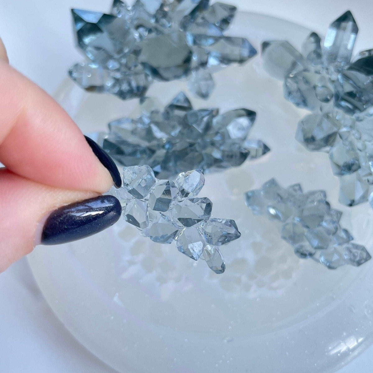 Versatile 5 in 1 Silicone Mold for Sparkling Crystals – Resin Jewelry Crafts - Ideas Decor Shop