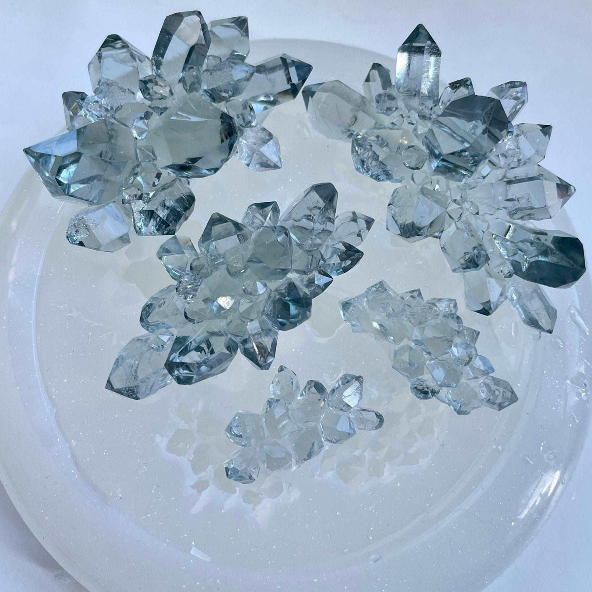 Versatile 5 in 1 Silicone Mold for Sparkling Crystals – Resin Jewelry Crafts - Ideas Decor Shop