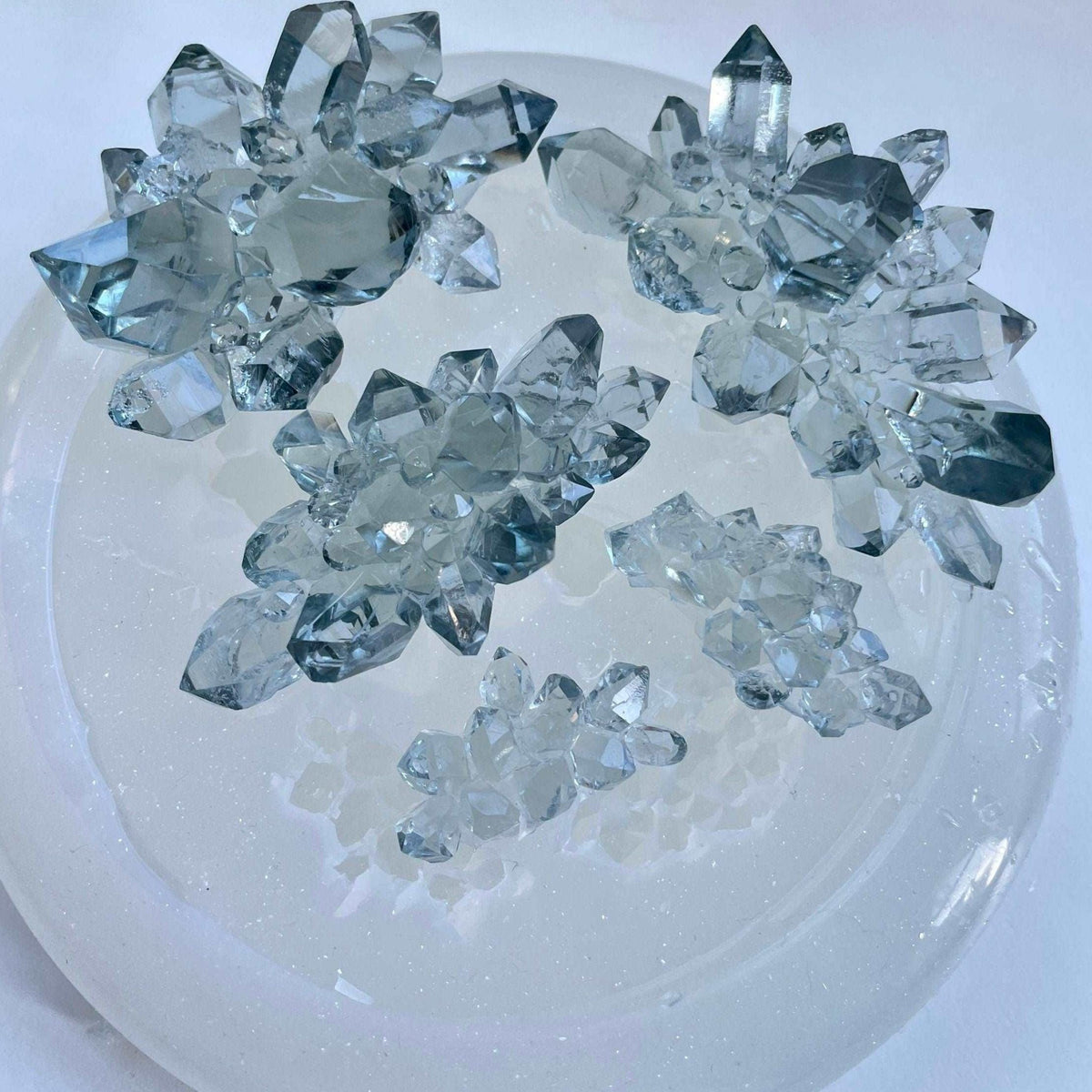 Versatile 5 in 1 Silicone Mold for Sparkling Crystals – Resin Jewelry Crafts - Ideas Decor Shop