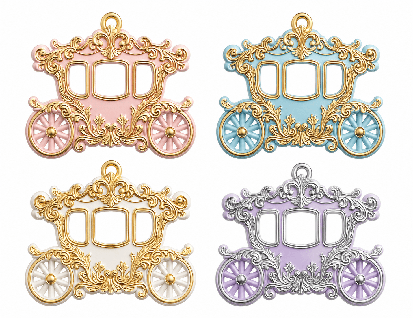 Vintage Carriage Silicone Mold - Ideas Decor Shop