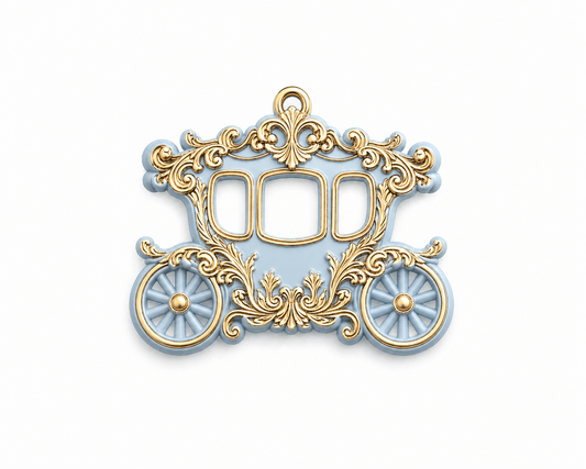Vintage Carriage Silicone Mold - Ideas Decor Shop