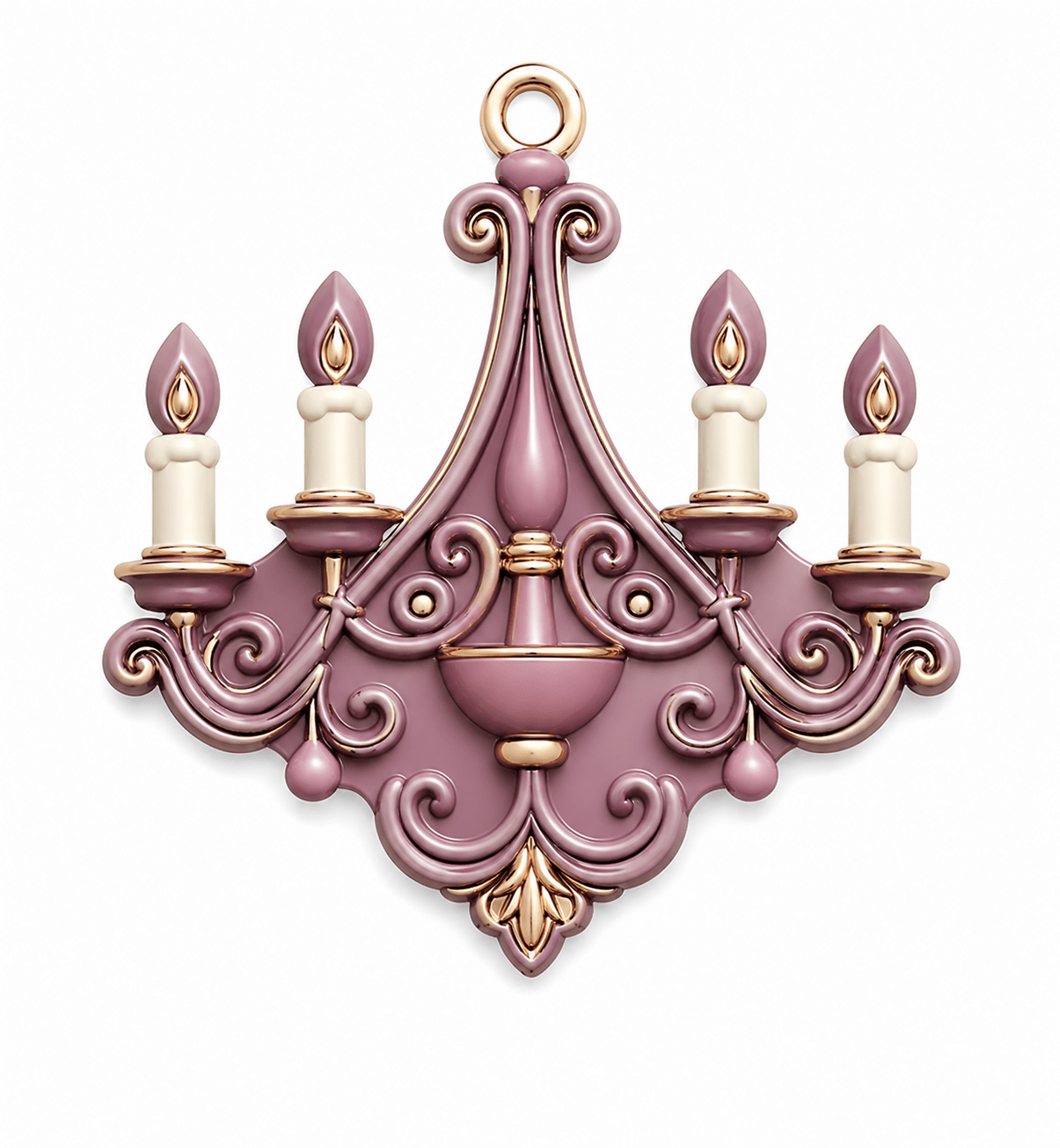 Vintage Chandelier Silicone Mold - Ideas Decor Shop