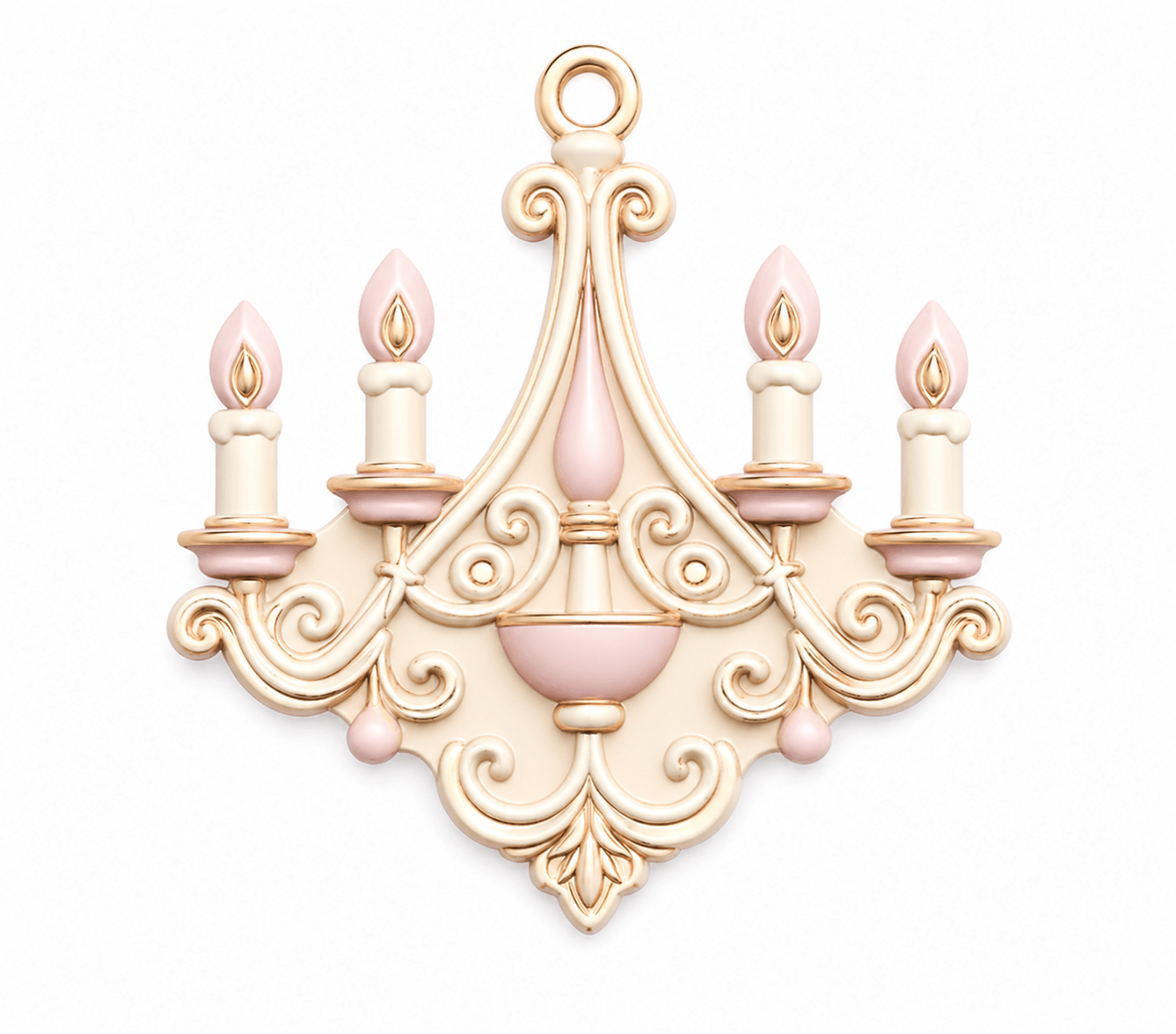 Vintage Chandelier Silicone Mold - Ideas Decor Shop