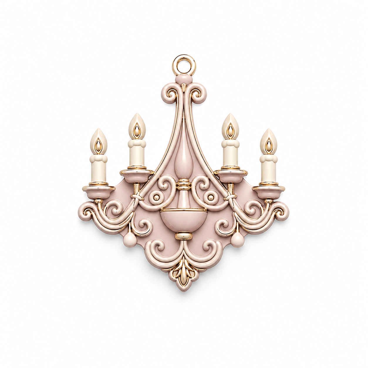 Vintage Chandelier Silicone Mold - Ideas Decor Shop