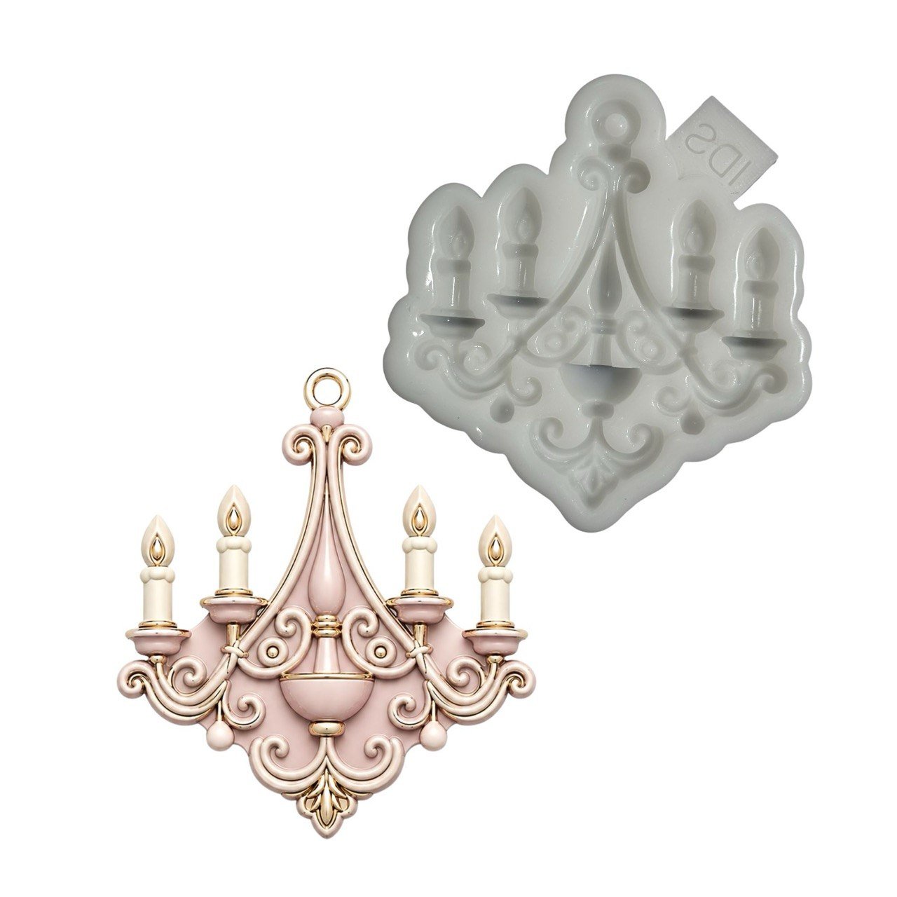Vintage Chandelier Silicone Mold - Ideas Decor Shop