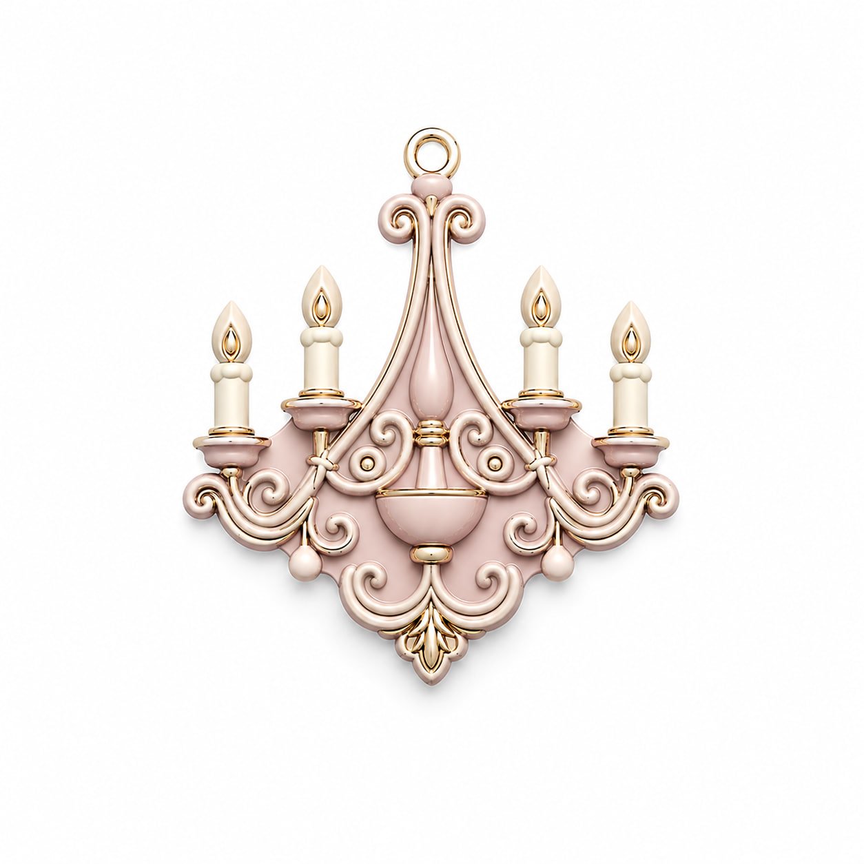 Vintage Chandelier Silicone Mold - Ideas Decor Shop