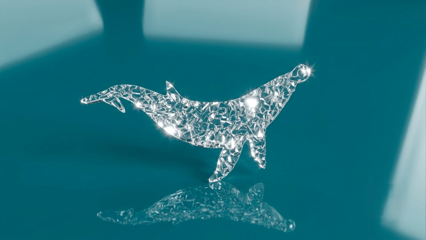 Whale Silicone Mold – Druzy Crystalline Texture - Ideas Decor Shop
