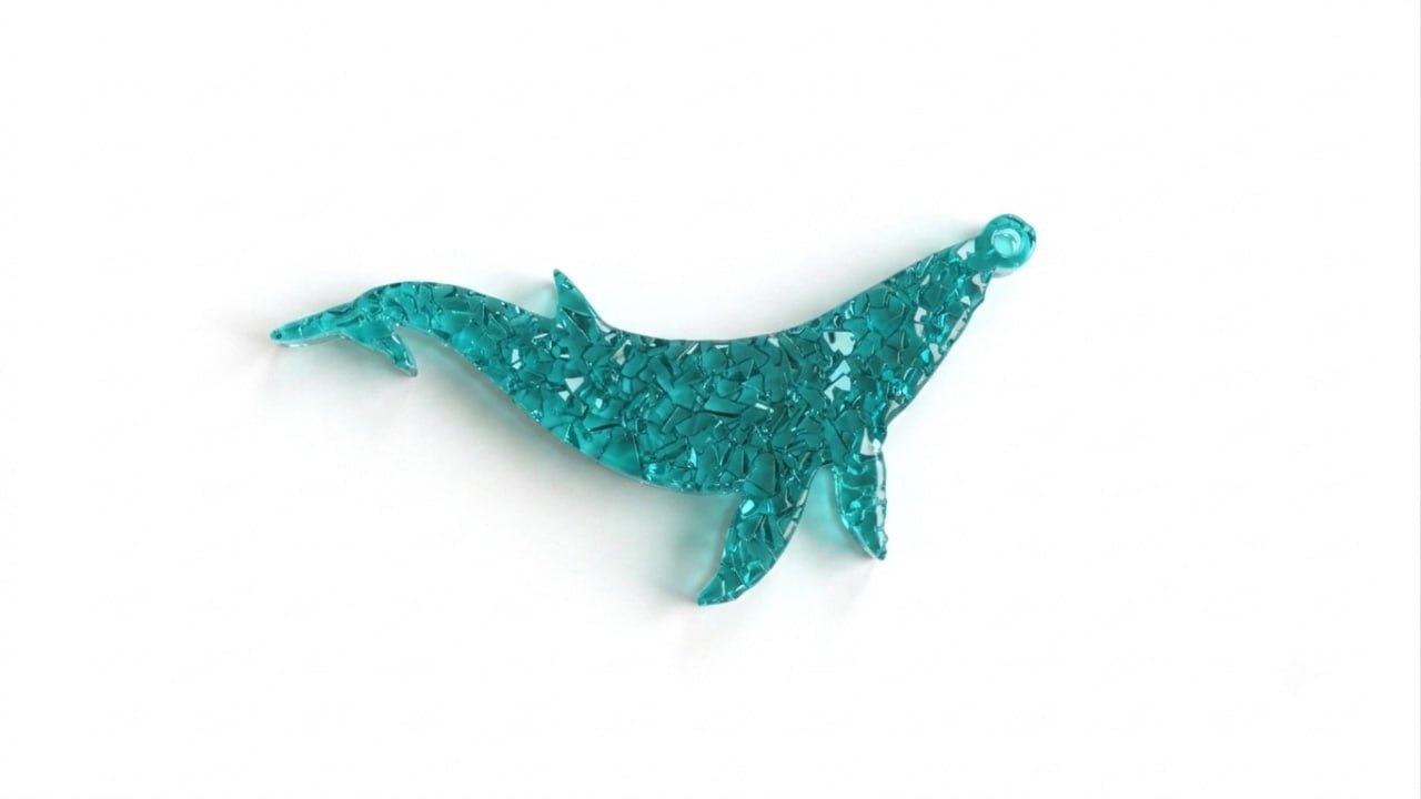Whale Silicone Mold – Druzy Crystalline Texture - Ideas Decor Shop