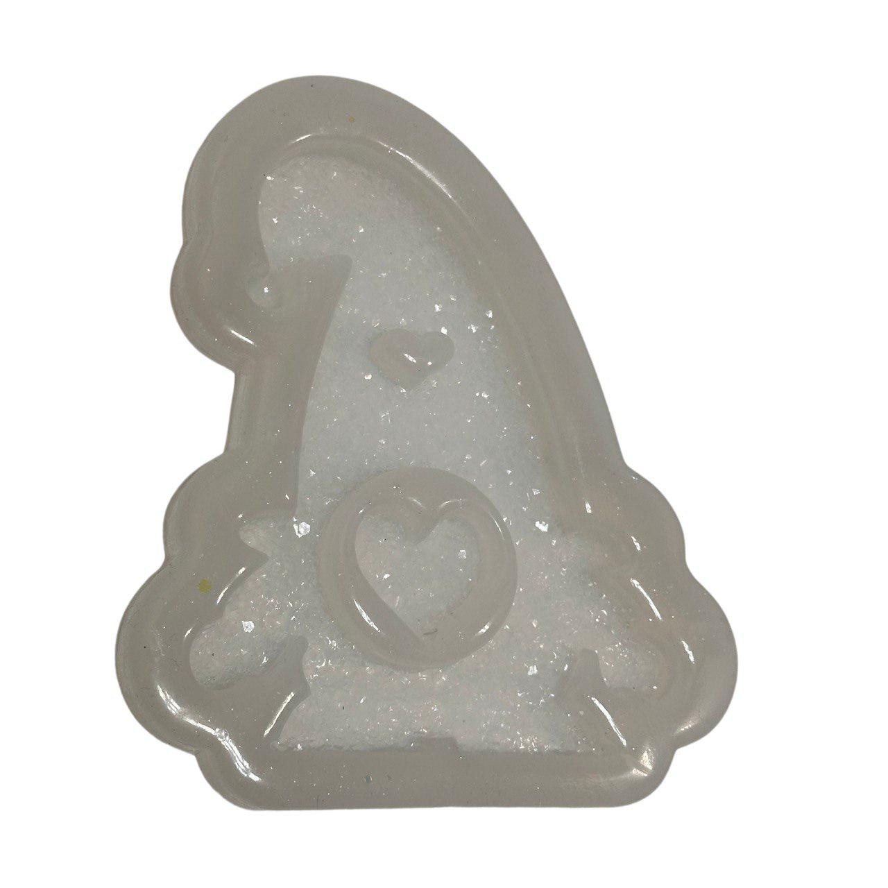 Xmas Druzy Crystal Gnome Silicone Mold with Candy Holder – Resin Art - Ideas Decor Shop