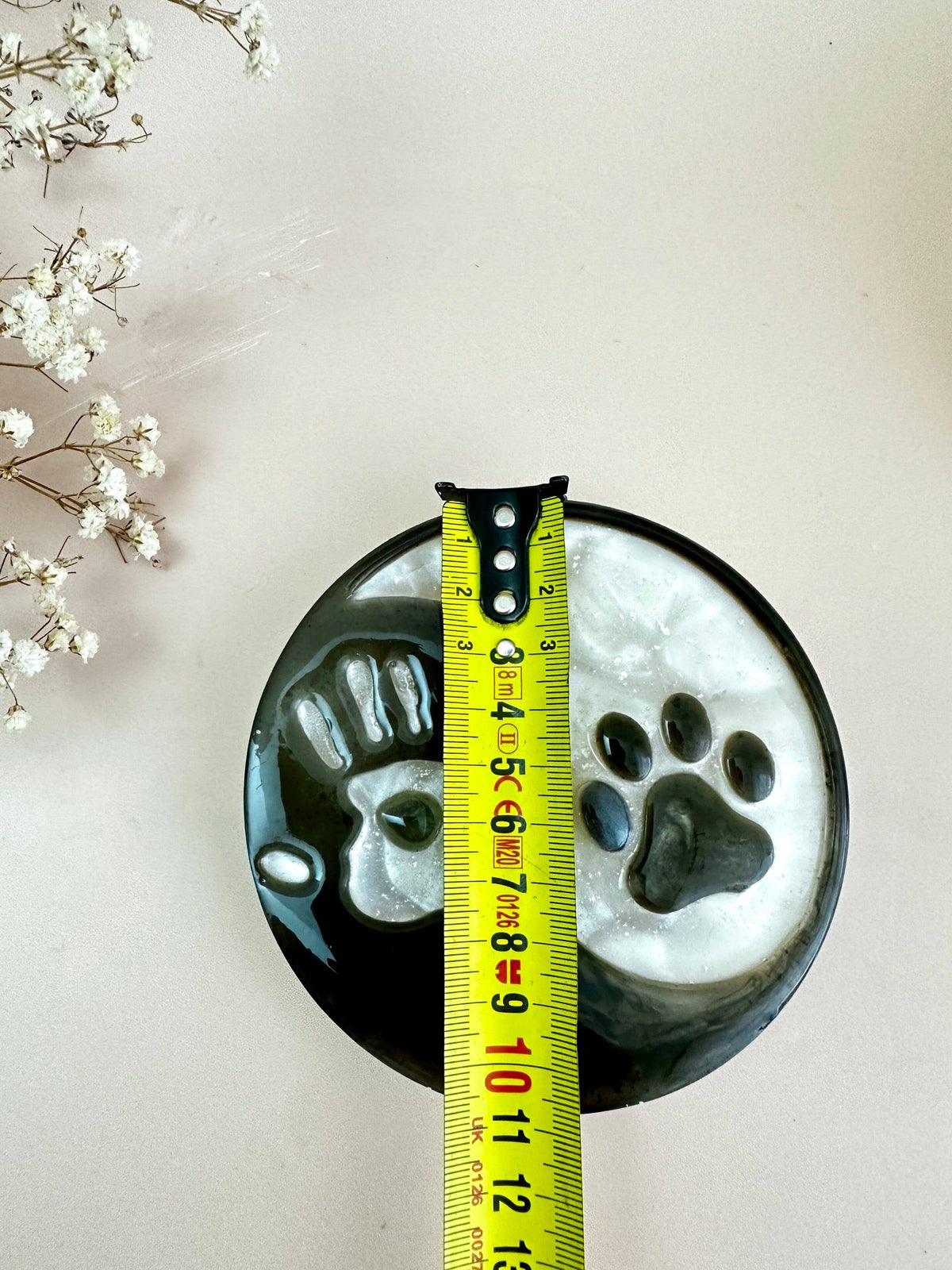 Yin Yang Black and White Dog Human Silicone Mold - Ideas Decor Shop