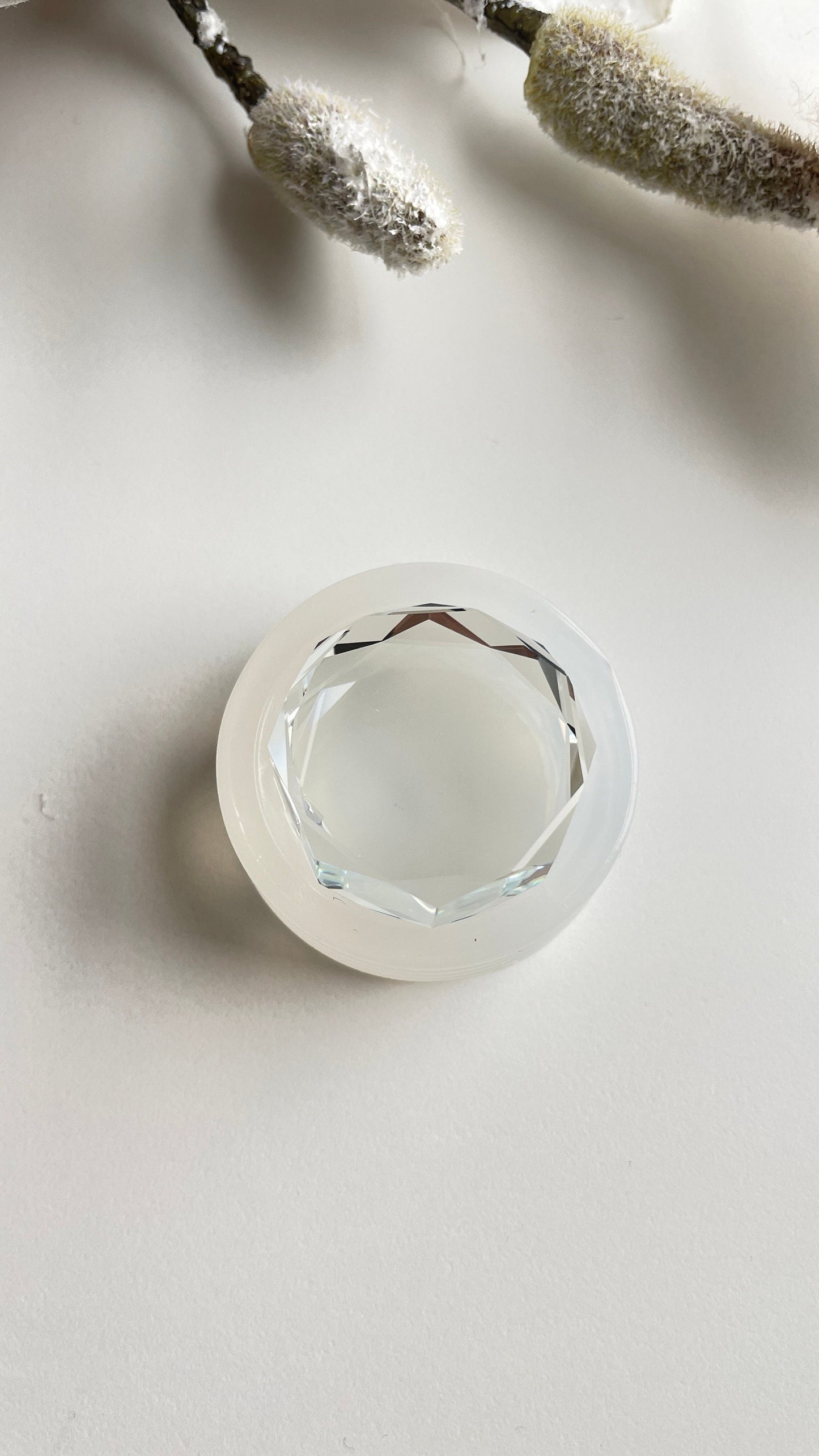Силиконовая форма для маленьких хрустальных фигурок: форма для кристаллов из смолы для держателя iPhone