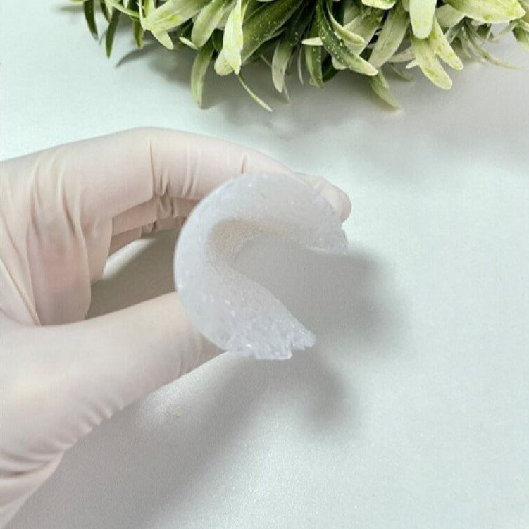 Kleiner Amethyst-Drusen-Silikonformeinsatz – Basteln Sie zarten Kristallschmuck mit Präzision