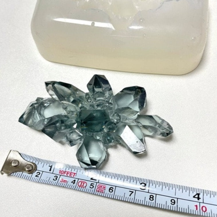 Kristalle Silikonform: Harz Druzy Kristallform