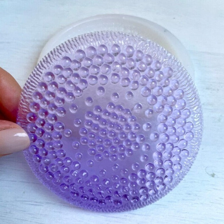 Seifenblasen-Untersetzer-Silikonform: Erstellen Sie ganz einfach einzigartige Harztabletts, Untersetzer und Schmuck