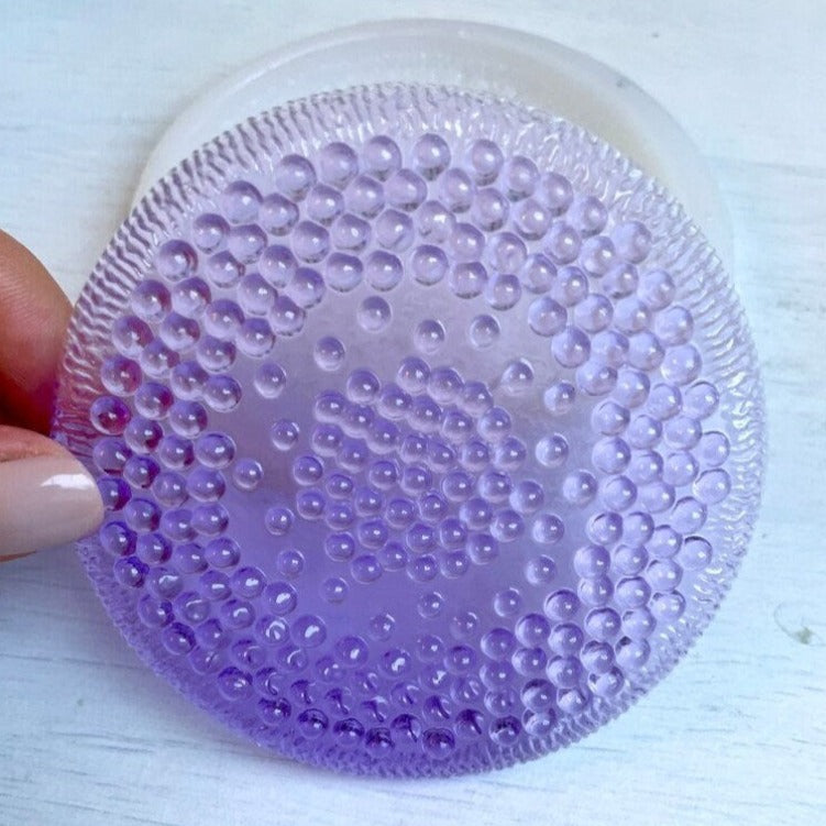 Bubble coaster Silicone Mold: Create Unique Resin Trays, Coasters, and Jewelry with Ease