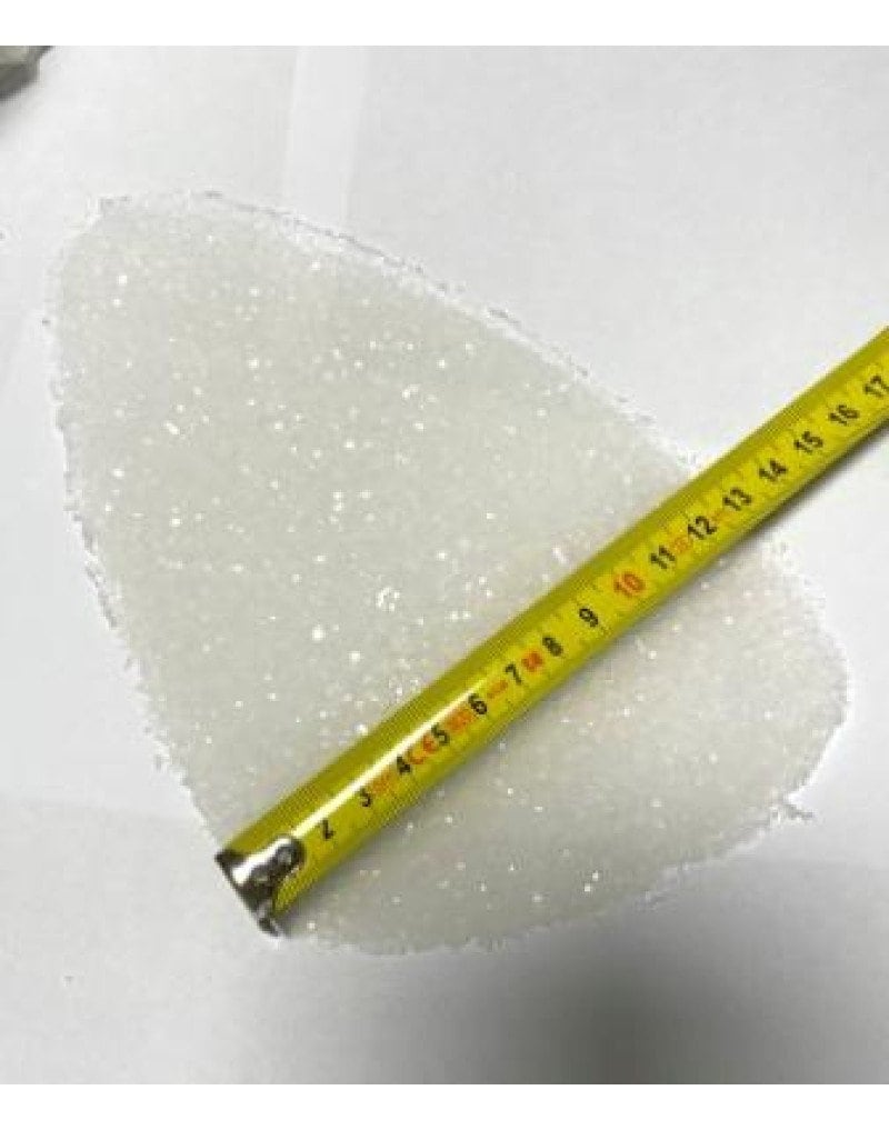 Große dreieckige Kristallplatten-Silikonform: Kristallcluster-Steinform
