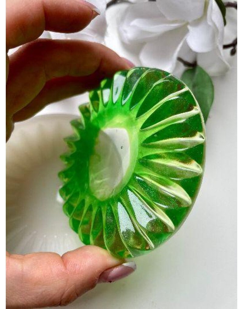 Blumen-Untersetzer-Silikonform: 3D-Epoxidharz-Form zum Verkauf