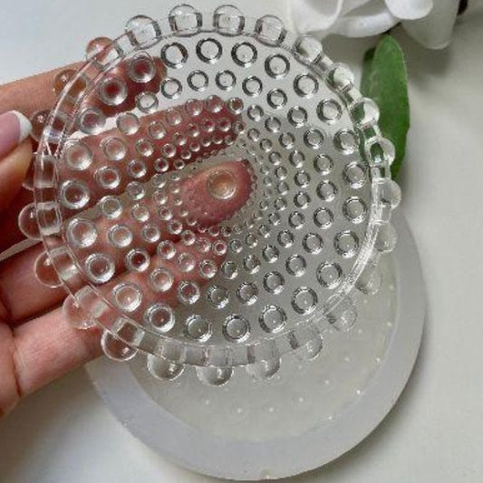 Уникальные подставки с абстрактной пузырьковой силиконовой формой для изготовления подставок из смолы