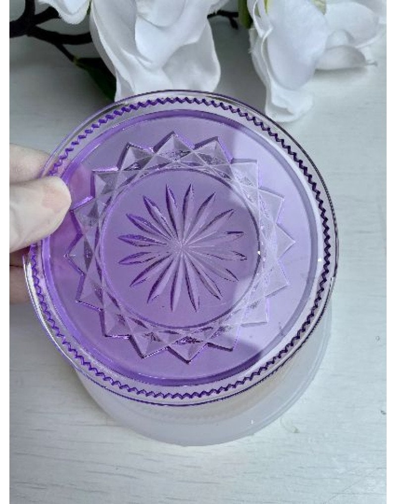 Glasierte und matte Blumen-Untersetzer-Silikonform: Kerzenhalter, Ständer und 3D-Tablett