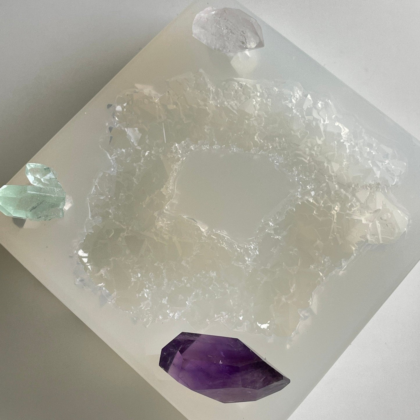 Роскошная силиконовая форма для кристаллов: высокое качество и большой размер