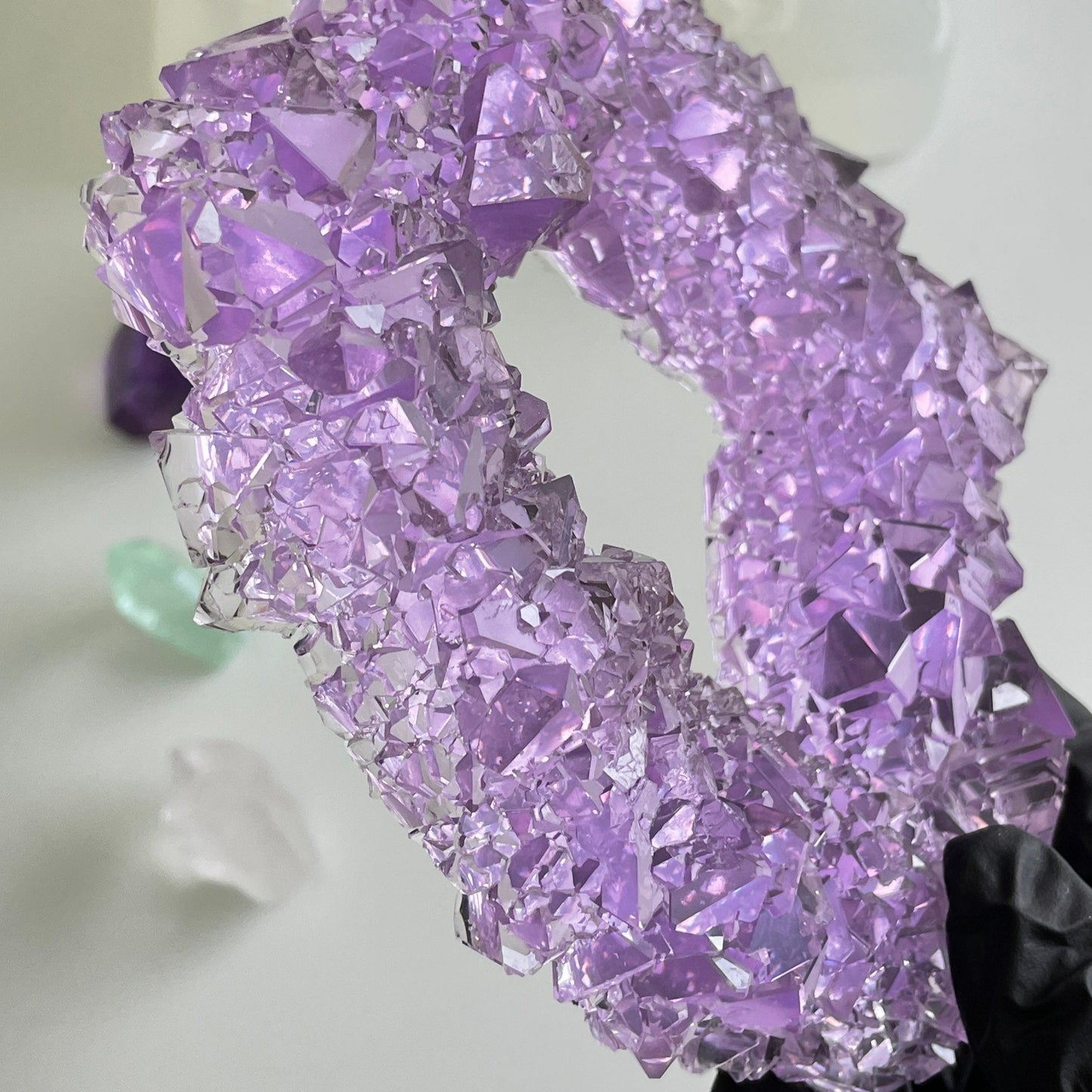 Luxuriöse Kristall-Silikonform: Hohe Qualität und große Größe