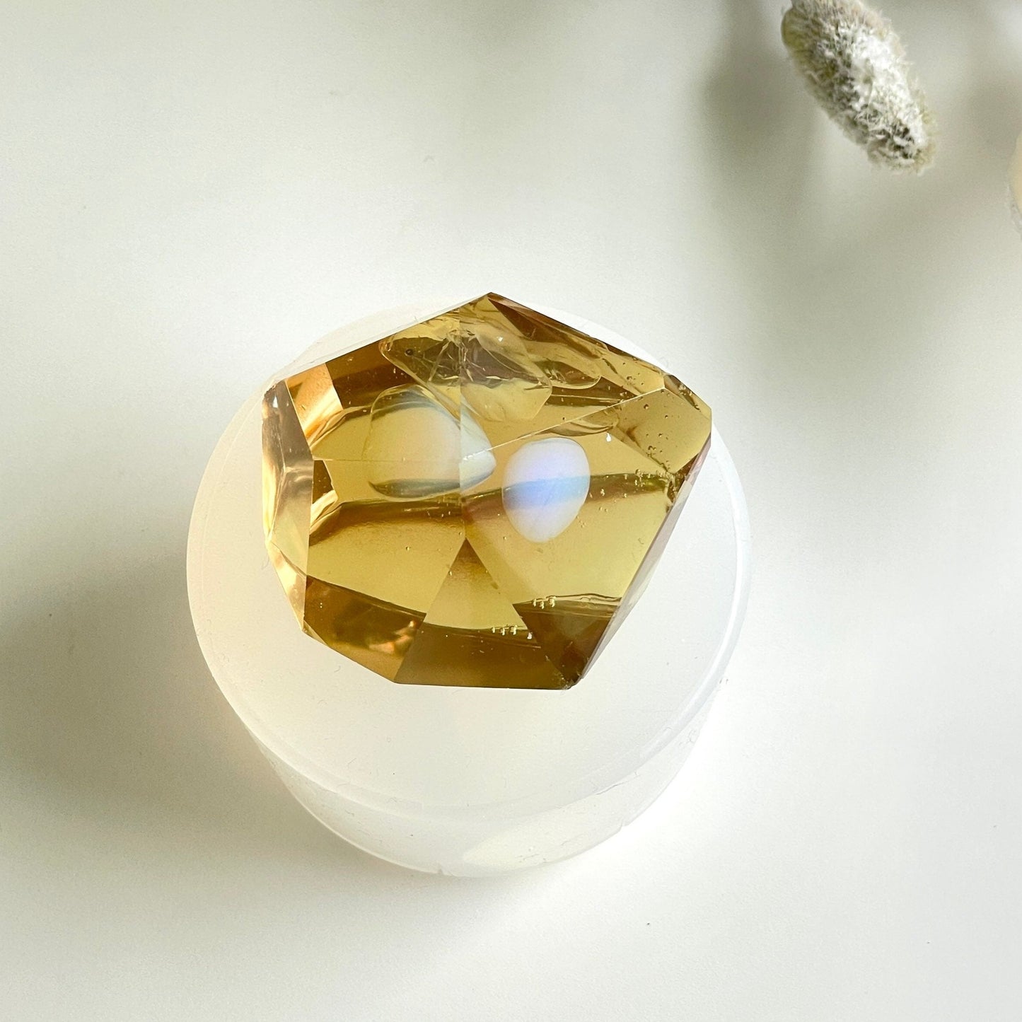 Große Amethyst-Kristall-Silikonform: Schmuckherstellung und personalisierte Geschenke