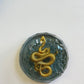 Snake Druzy Pendant: Crystal Jewelry Silicone Mould