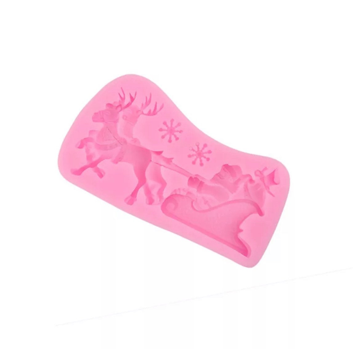 Embrace the holiday spirit with our Christmas Series DIY Silicone Mould.