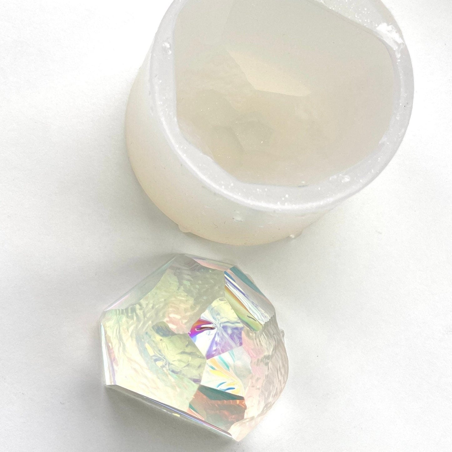 Große, einzigartige Kristall-Silikonform: personalisierte Geschenke für die Schmuckherstellung und Kunst
