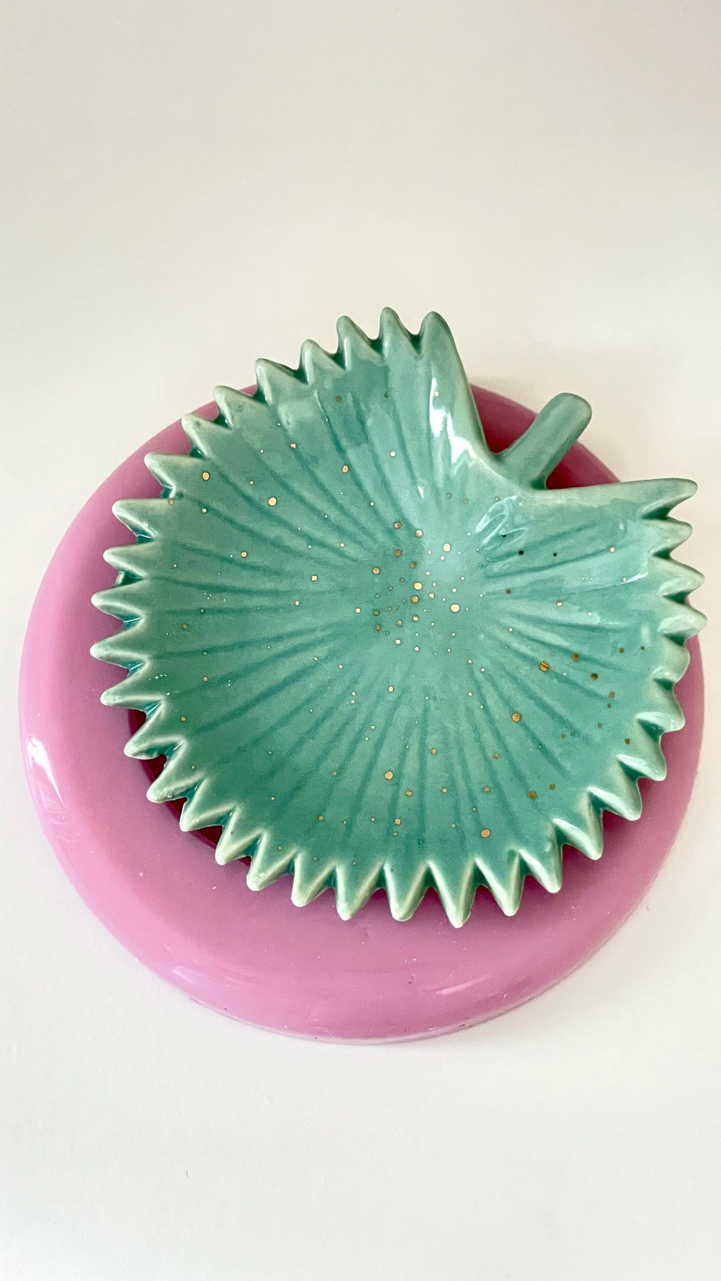 Blattförmige Mini-Teller-Silikonform: Tablett, Kerzenständer, DIY-Kunsthandwerk