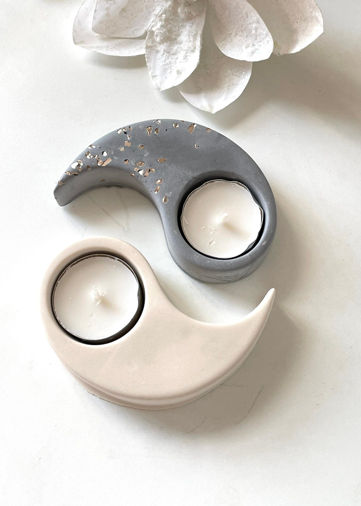 Yin Yang Symbol Silicone Mold: Yoga Candle & Resin Casting Crafts