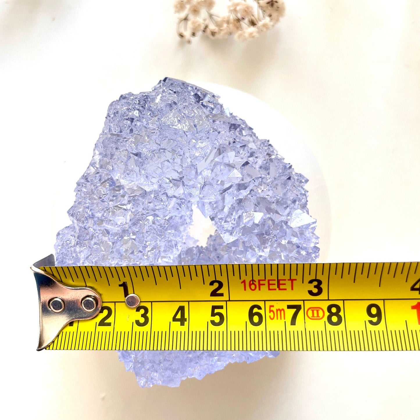Luxuriöse Kristall-Drusen-Silikonform: Harz-Drusen-Geoden-Cluster